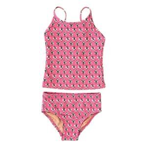 NWT J. Crew Girls' Pink Floral Tankini Set Swimsuit - SIZE 2